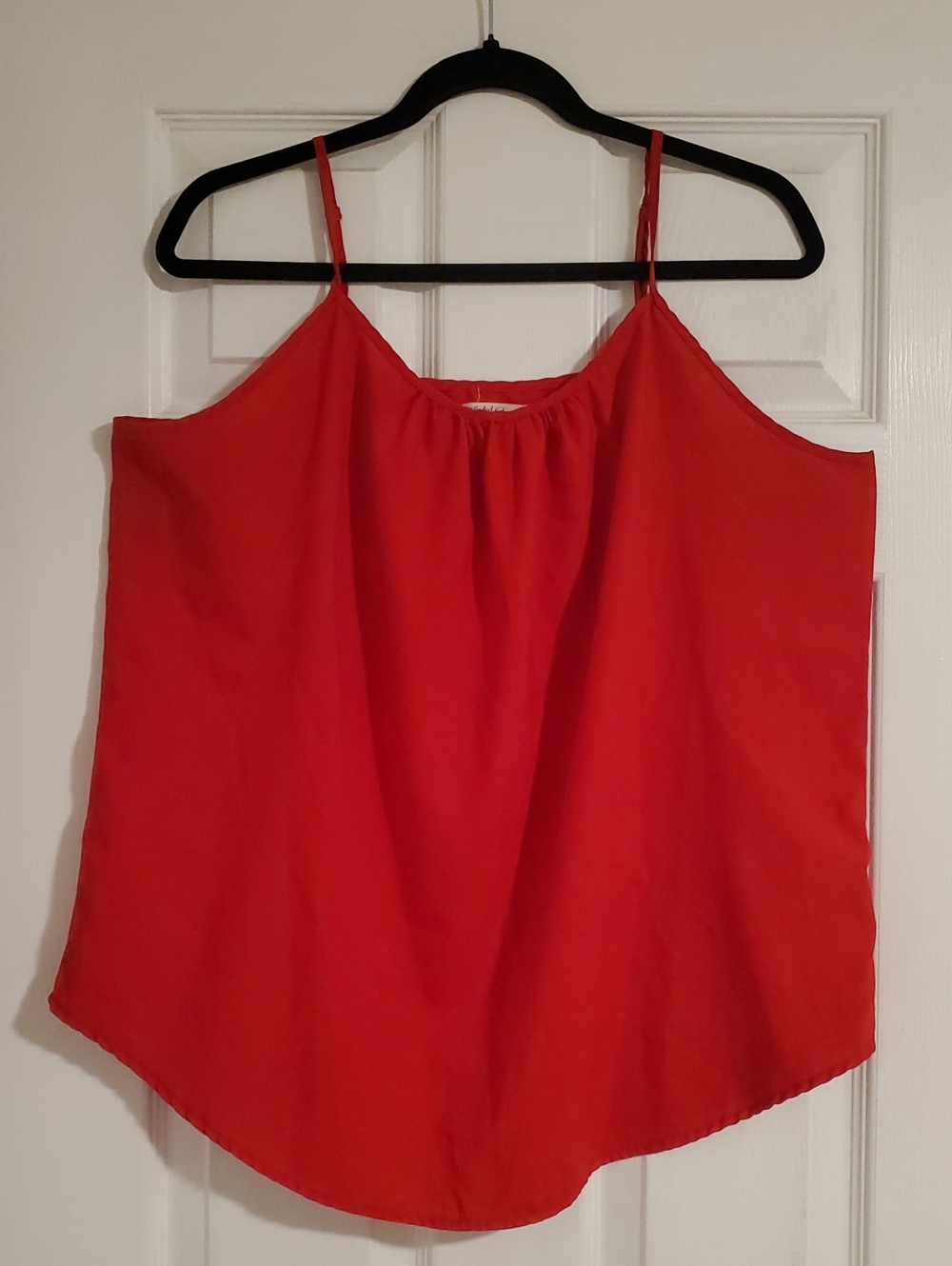 Faded Glory Red Spaghetti-Strap Camisole